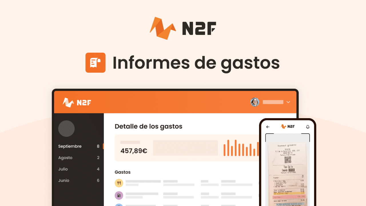 n2f informes de gastos